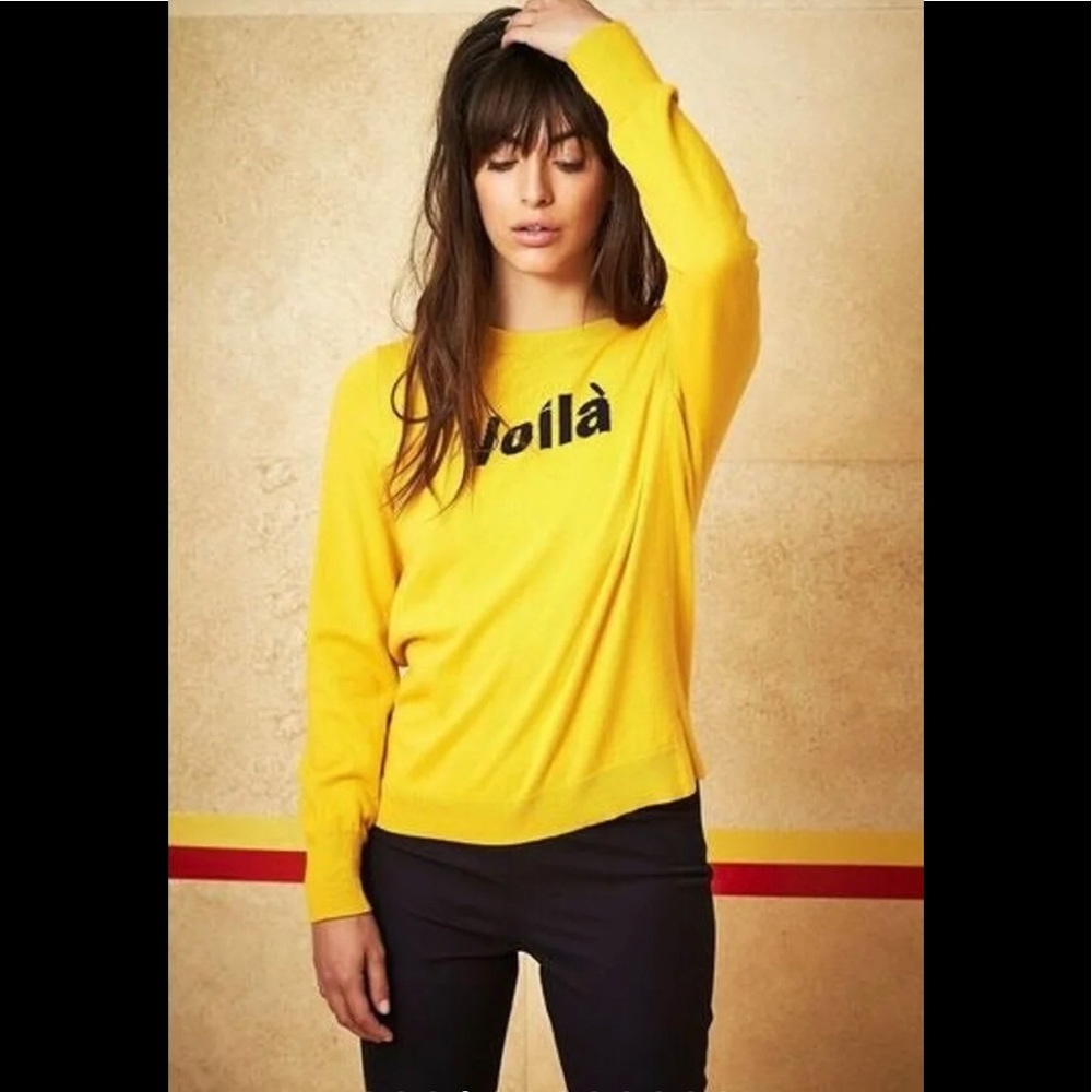 Court & Rowe Voila Crewneck Gauge Sweater